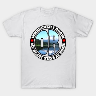 Heart Stays Home - Oregon T-Shirt